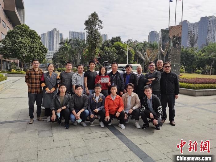 中国科学院深圳先进技术研究院汽车电子中心自动驾驶团队。深圳先进院供图