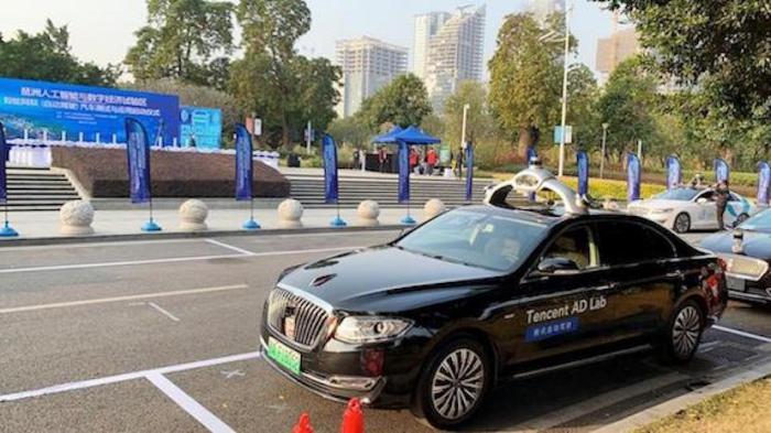 广州海珠区首批自动驾驶测试道路投入启用 腾讯
